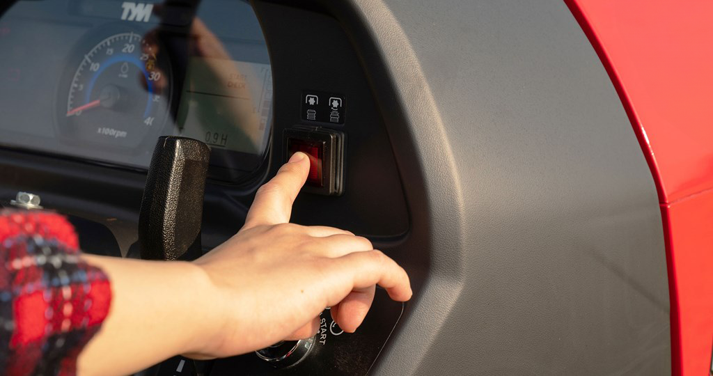 5. PTO on/off switch