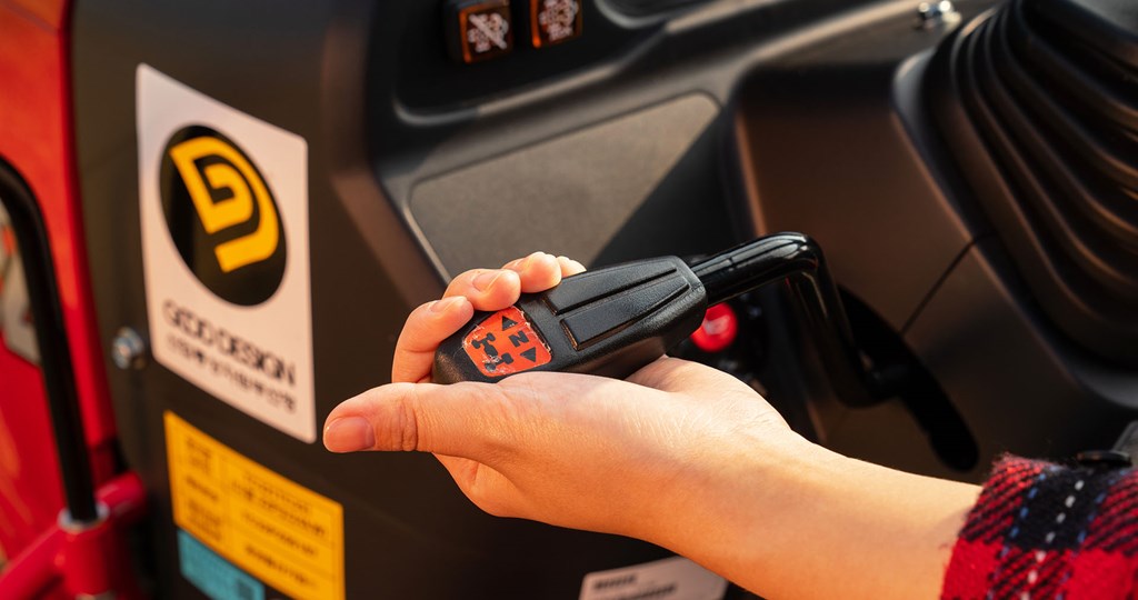 2. Forward/reverse shuttle lever