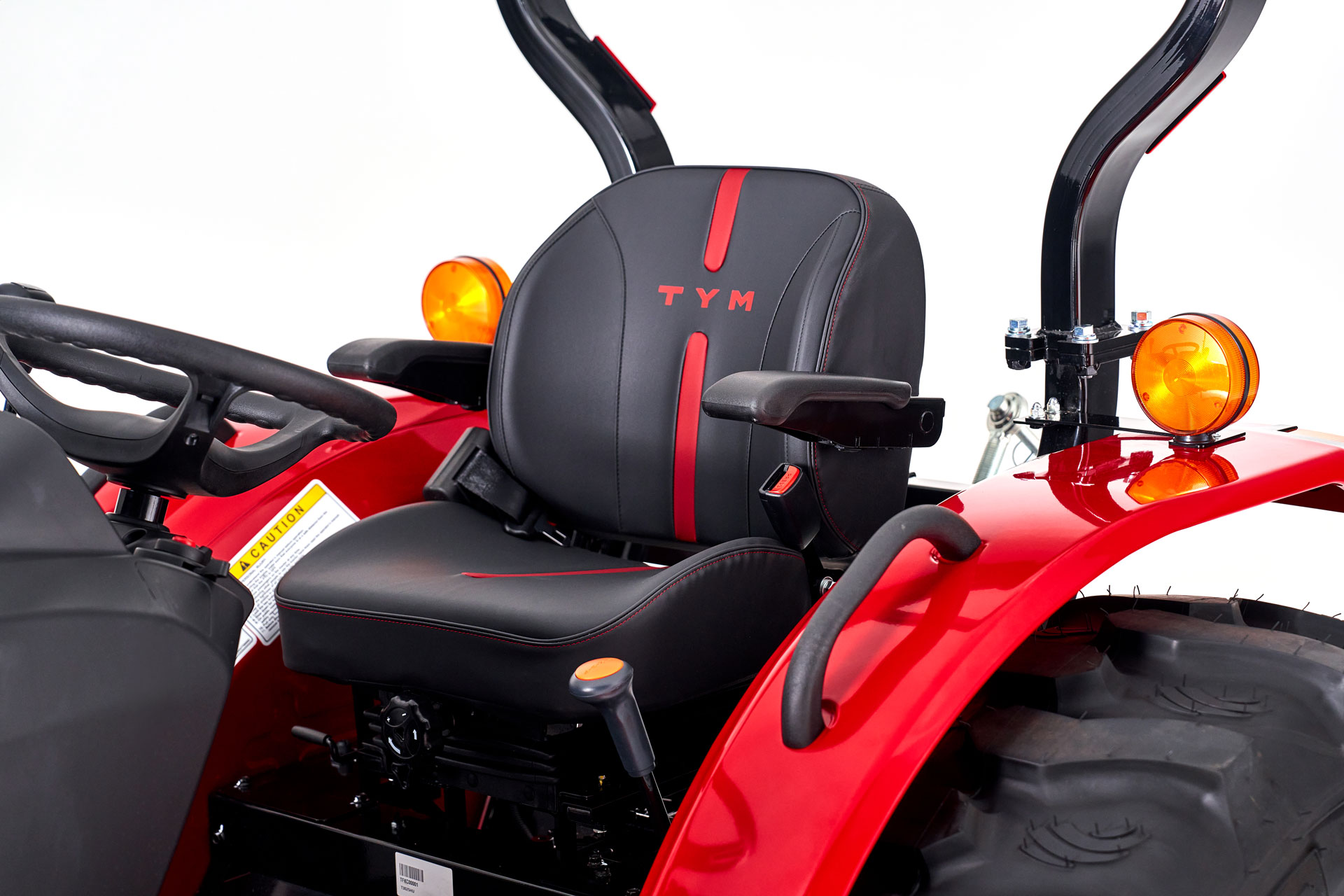 2. Comfortable suspension seat 