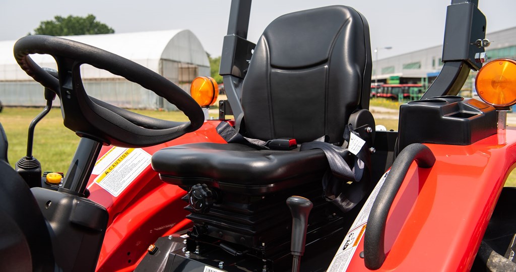 2. Comfortable suspension seat
