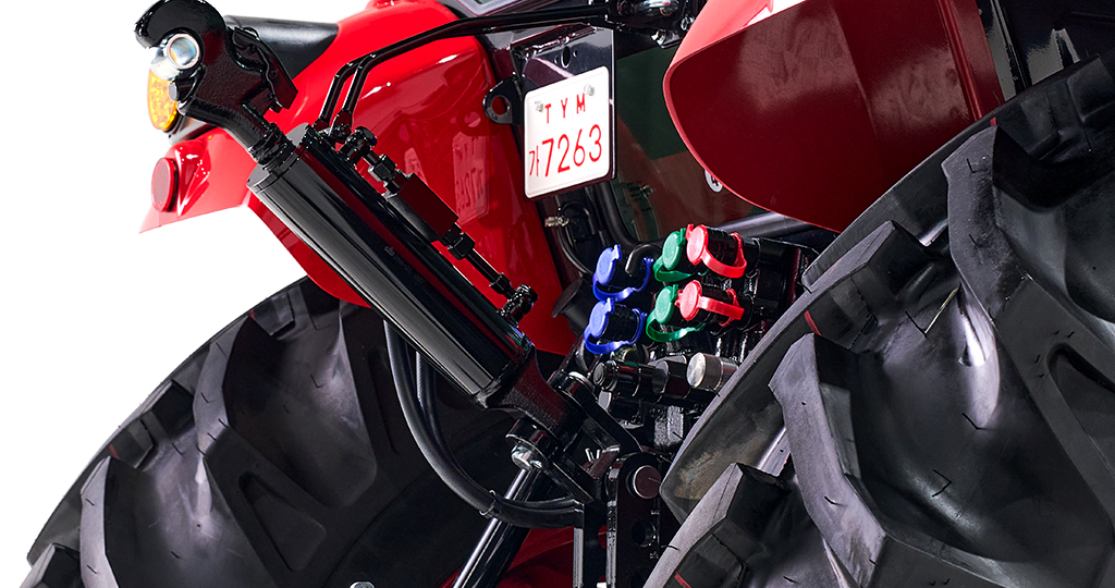 5. 8-port rear remote hydraulic valve